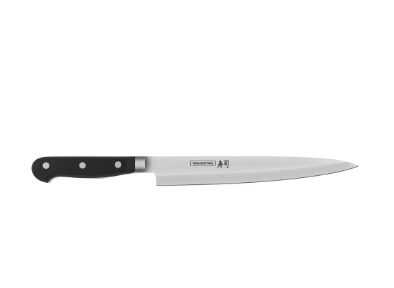 Cuchillo Yanagiba Tramontina Sushi con Lámina de Acero Inoxidable y Mango de Policarbonato y Fibra de Vidrio 9"