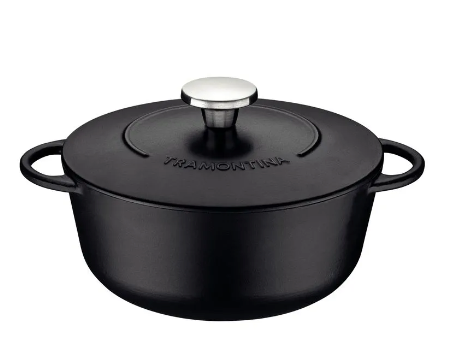 Cacerola en Hierro Esmaltado de 24 cm 4 L Tramontina Trento