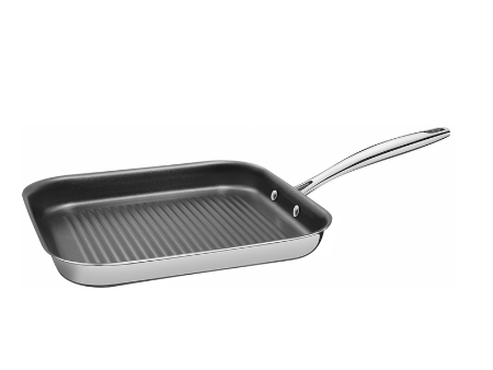 Plancha Grano de acero inoxidable con revestimiento interno antiadherente de 1,9 l Tramontina