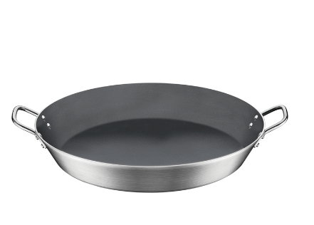 paellera Tramontina Profesional en aluminio con revestimiento interno con antiadherente Starflon Premium