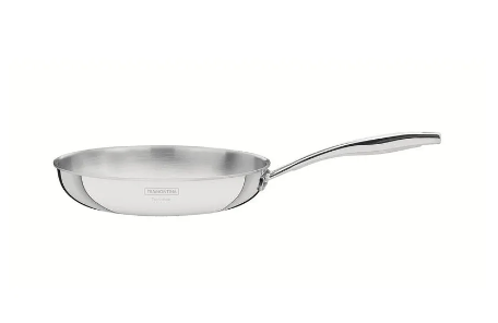 Sartén Tramontina Grano de acero inoxidable cuerpo triple con mango 20 cm 1,2 L