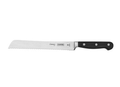 Cuchillo para Pan Tramontina Century con Lámina en Acero Inoxidable y Mango en Policarbonato y Fibra de Vidrio 8"