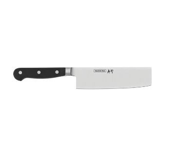 Cuchillo Nakiri Tramontina Sushi con Lámina de Acero Inoxidable y Mango de Policarbonato y Fibra de Vidrio 7"