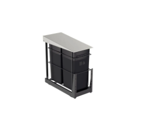 Basurero Deslizante para Mueble Slide 15 + 15 L