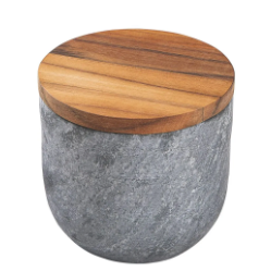 Salero Tramontina Provence de Teca y esteatita 11,5 cm FSC