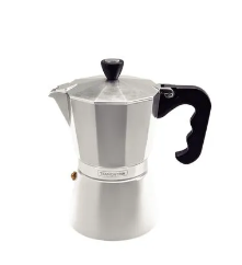 Cafetera Expresso Italiana Tramontina en Aluminio con Mango en Nylon 320 ml