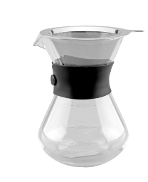 Cafetera Tramontina con Colador en Acero Inoxidable 0,40 L