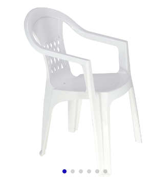 Silla Tramontina Olinda en Polipropileno Blanco