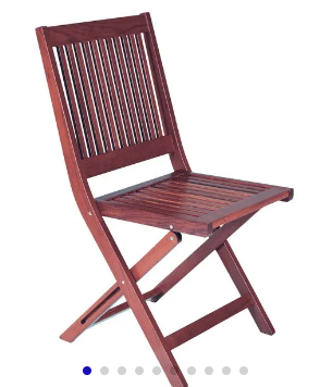 Silla Plegable de Madera Jatobá Tramontina
