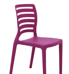 Silla Infantil Tramontina Sofia en Polipropileno Rosa