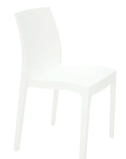 Silla Tramontina Summa Alice Satinada en Polipropileno Blanco